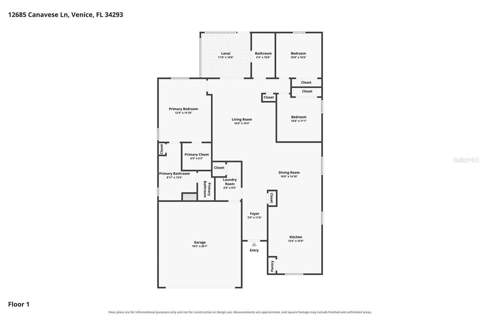 Single Family Residence at 12685 CANAVESE LN, VENICE, photo 10 of 45