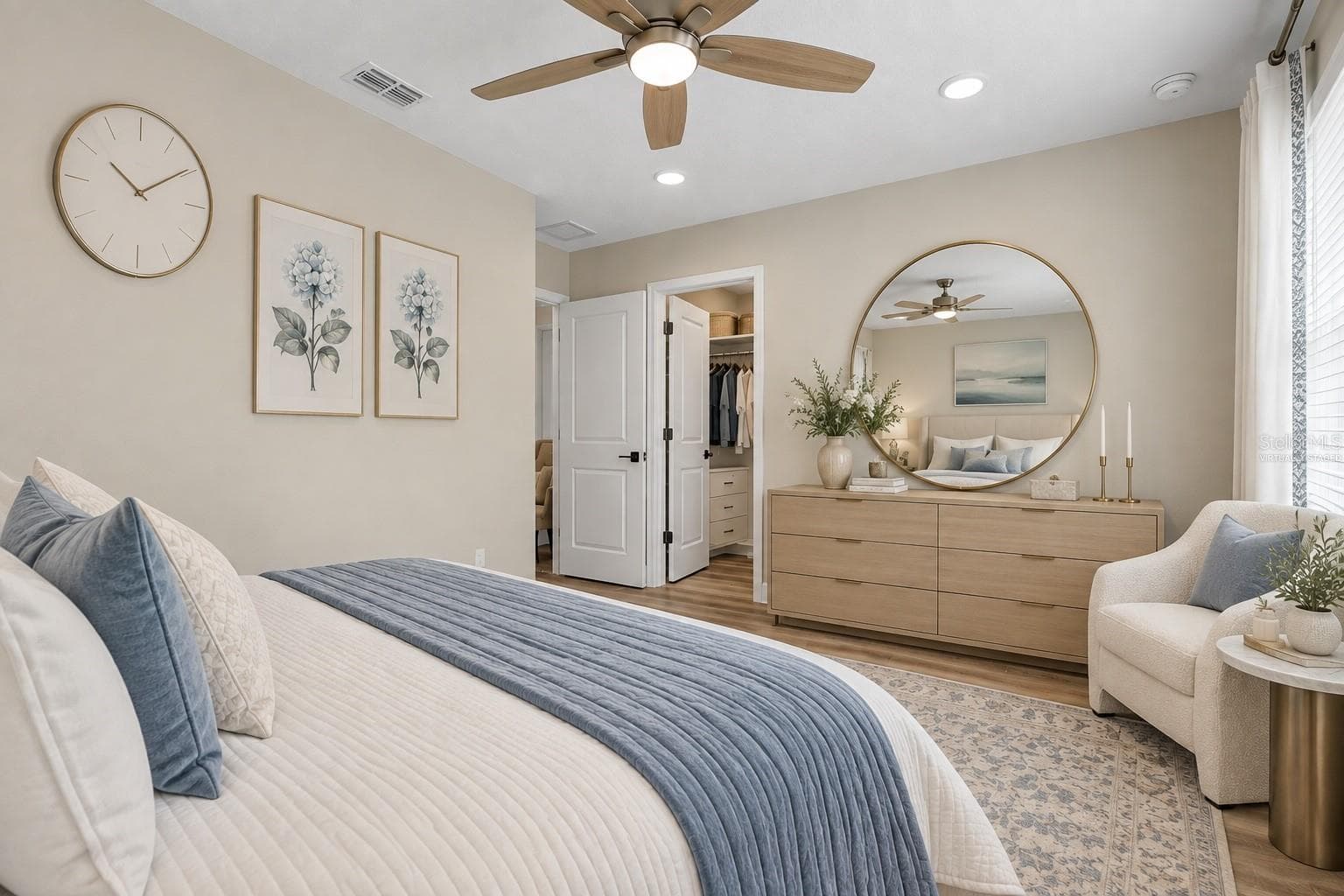 2nd bedroom/VIRTUALLY STAGED - 10169 SPRING LAKE DR, CLERMONT
