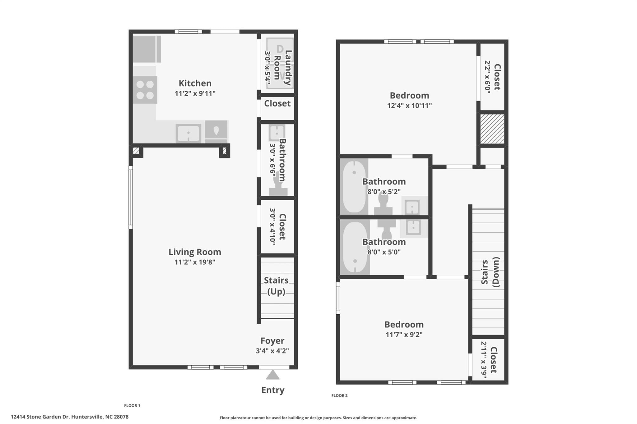 Floor Plan - 12414 Stone Garden Drive, Huntersville