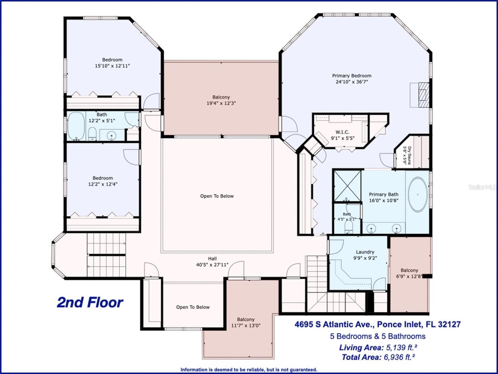 Single Family Residence at 4695 S ATLANTIC AVE, PONCE INLET, photo 53 of 65