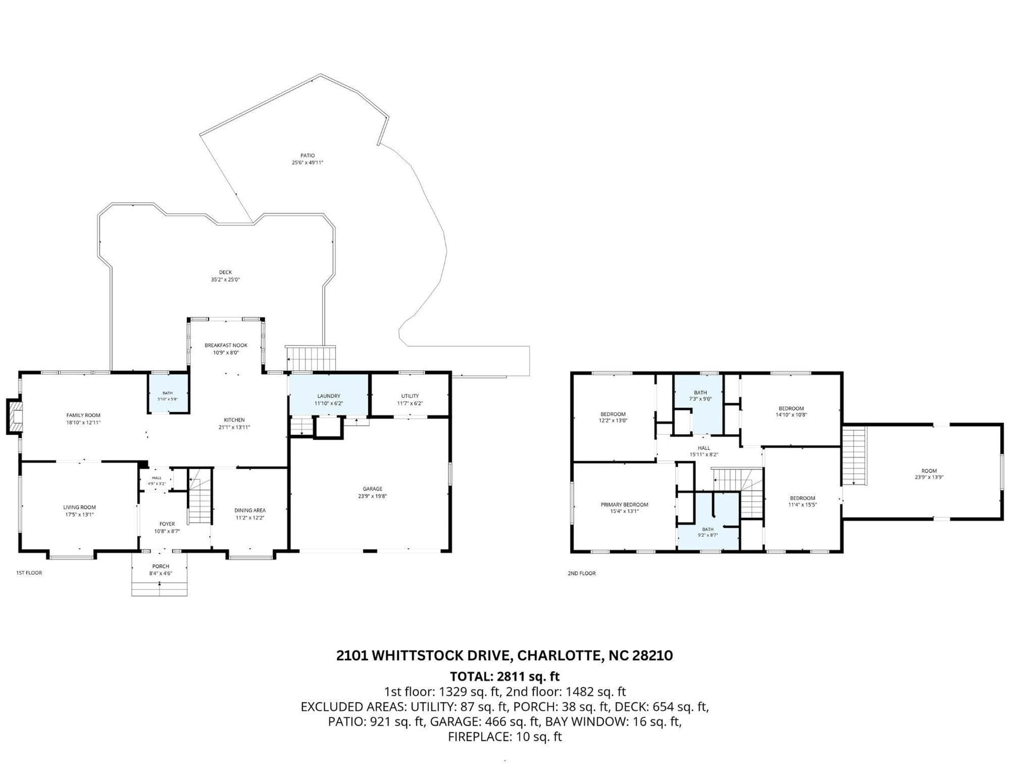 Single Family Residence at 2101 Wittstock Drive, Charlotte, photo 48 of 48
