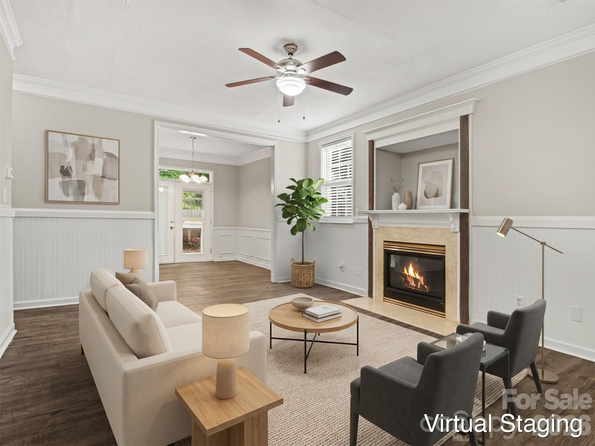Virtually Staged - 7524 Grabill Drive, Charlotte