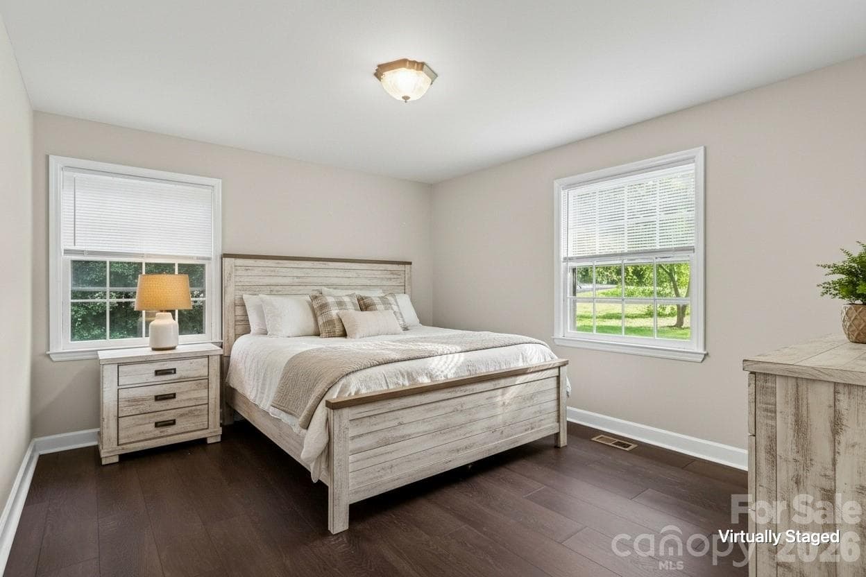 Two windows, plenty of light, and space to make it yours (Bedroom 1) - 502 Plantation Road, Lancaster