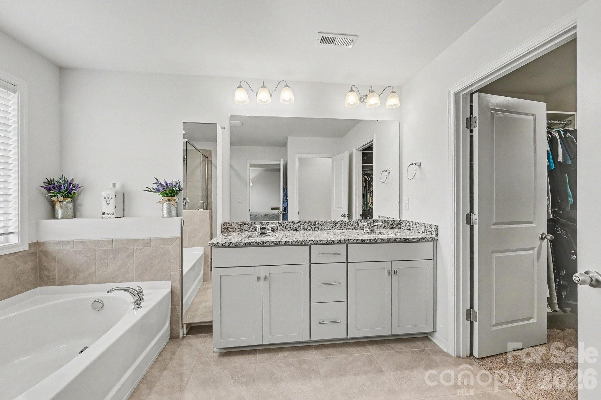 Spacious primary bathroom - 5710 Rainbow Lane, Indian Land