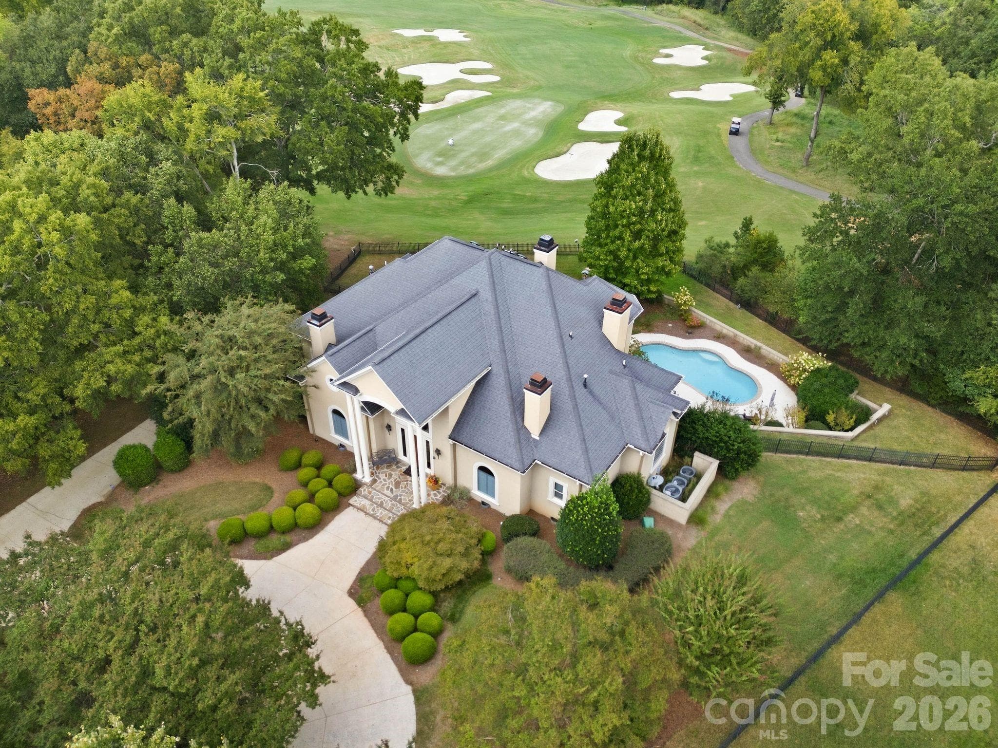 Aerial - 6719 Seton House Lane, Charlotte