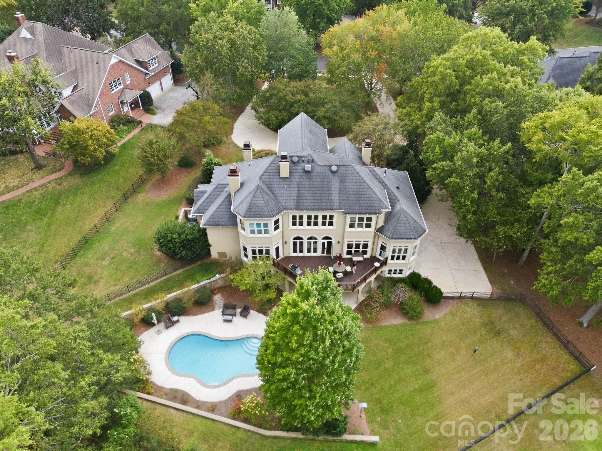 Aerial - 6719 Seton House Lane, Charlotte