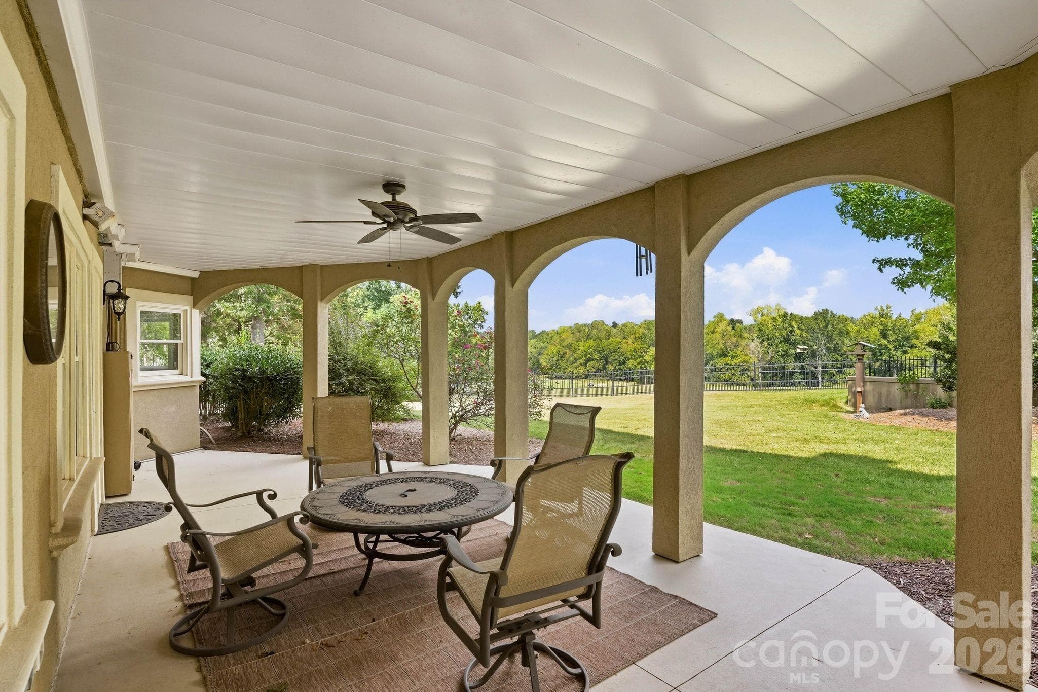 Covered patio - 6719 Seton House Lane, Charlotte