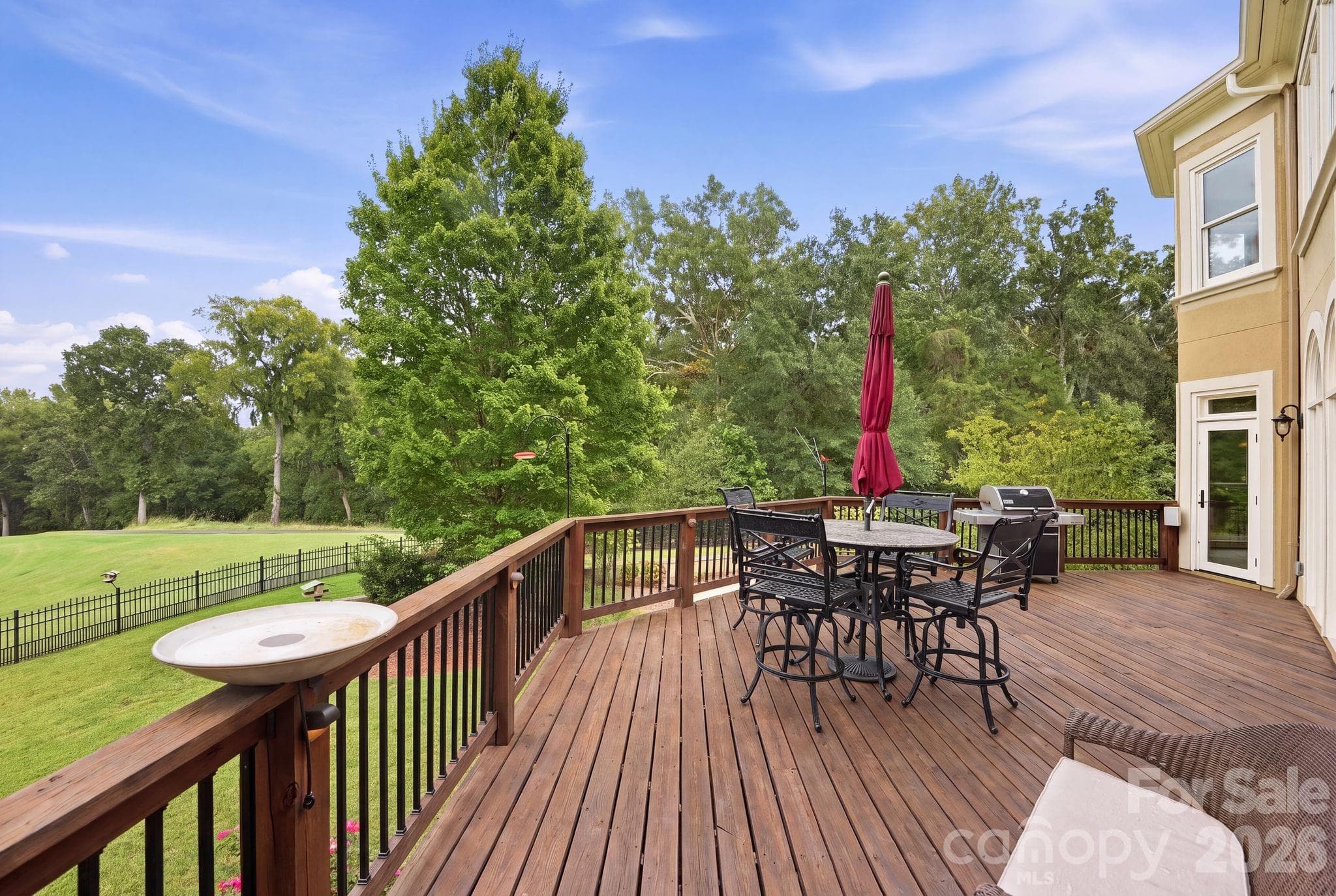 Main level deck - 6719 Seton House Lane, Charlotte