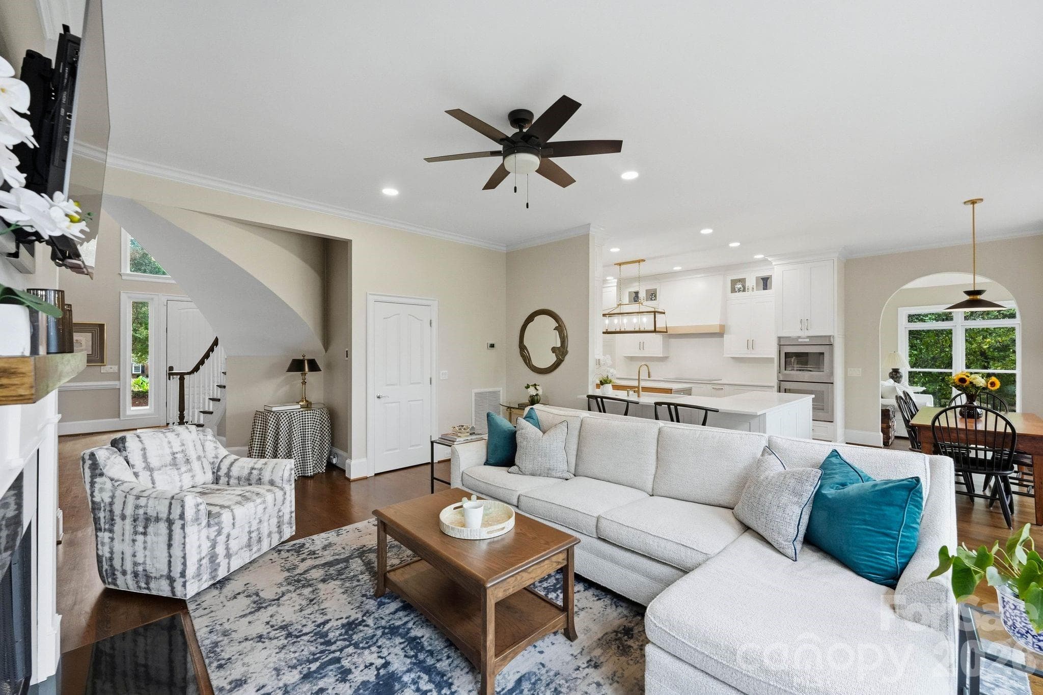 Family room - 6719 Seton House Lane, Charlotte