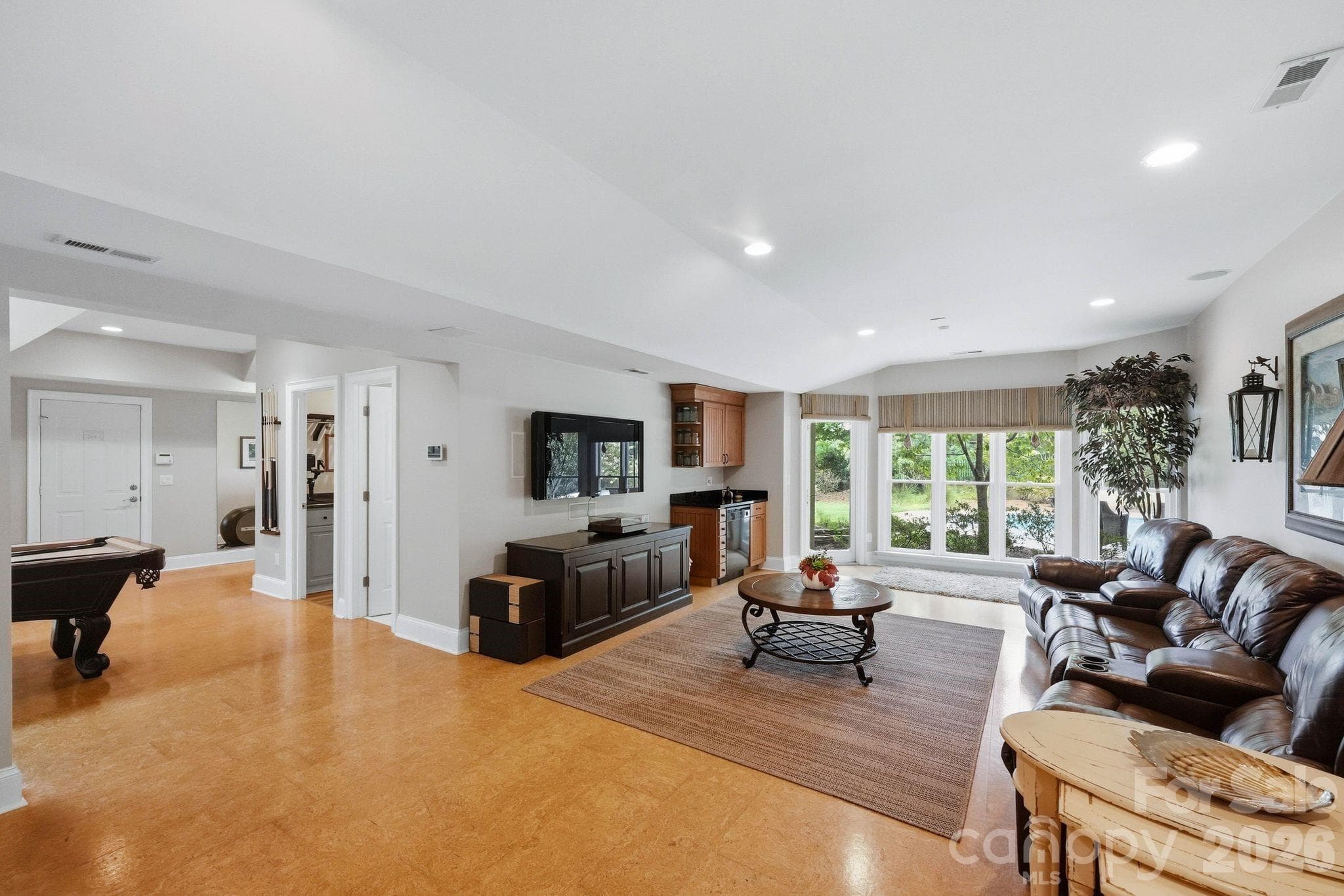 Lower level rec room/game area - 6719 Seton House Lane, Charlotte