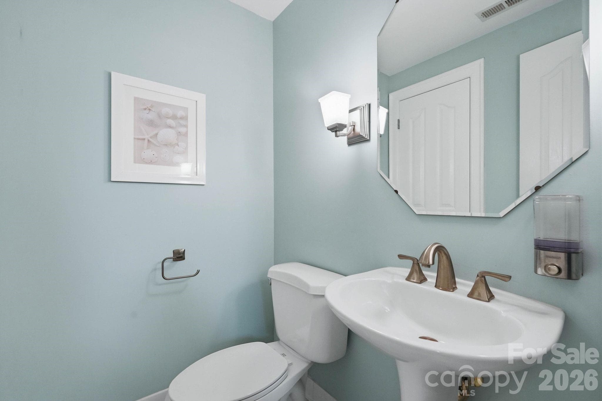 Lower level half bath - 6719 Seton House Lane, Charlotte