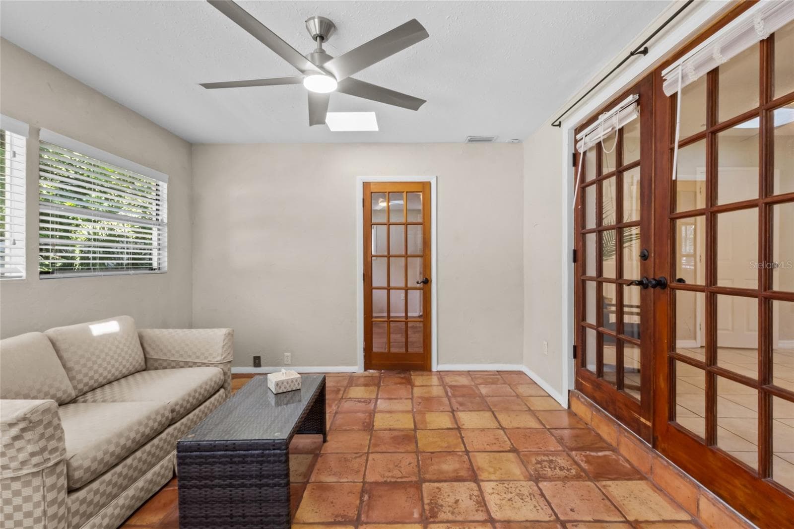 Door Leading to Bedroom #3 with En Suite - 2520 E MILMAR DR, SARASOTA