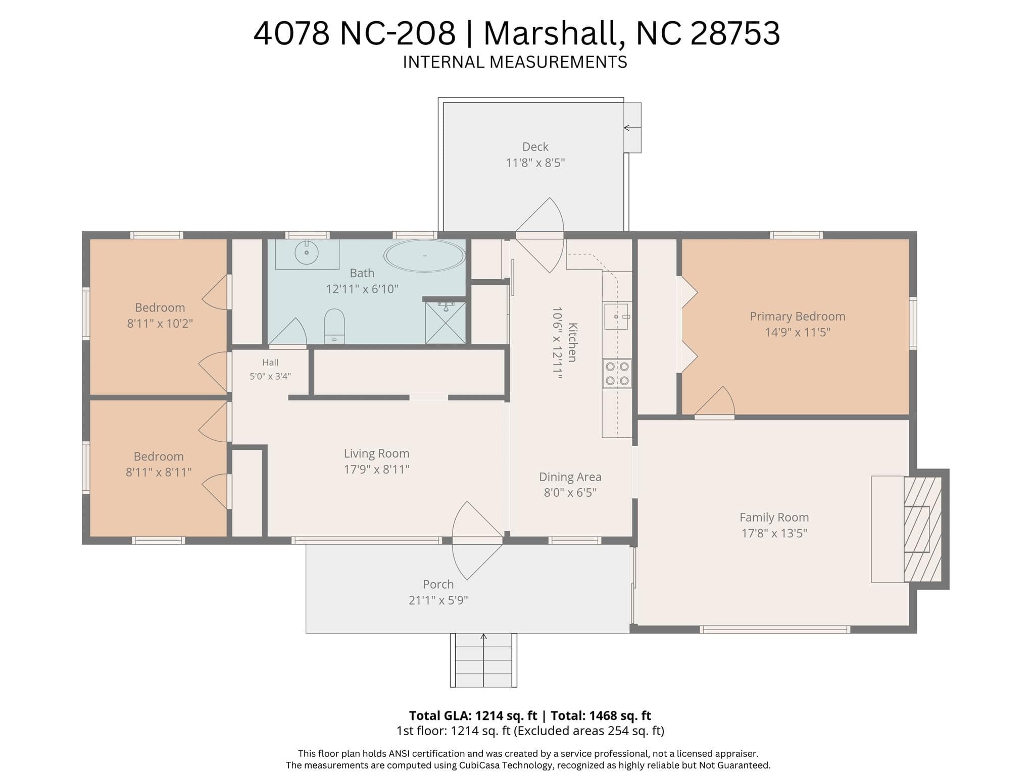 Single Family Residence at 4078 NC 208 Highway, Marshall, photo 39 of 39
