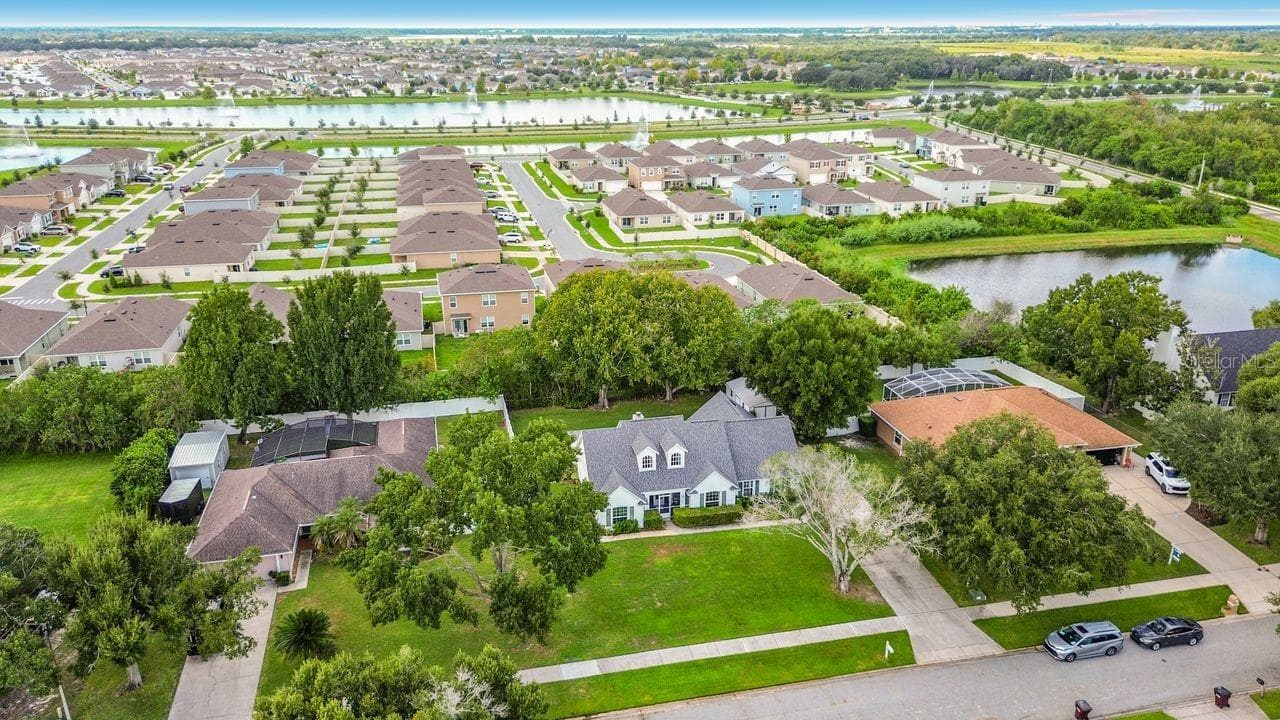 Aerial Views of home and neighborhood - 1508 JENNI LEE CT, KISSIMMEE