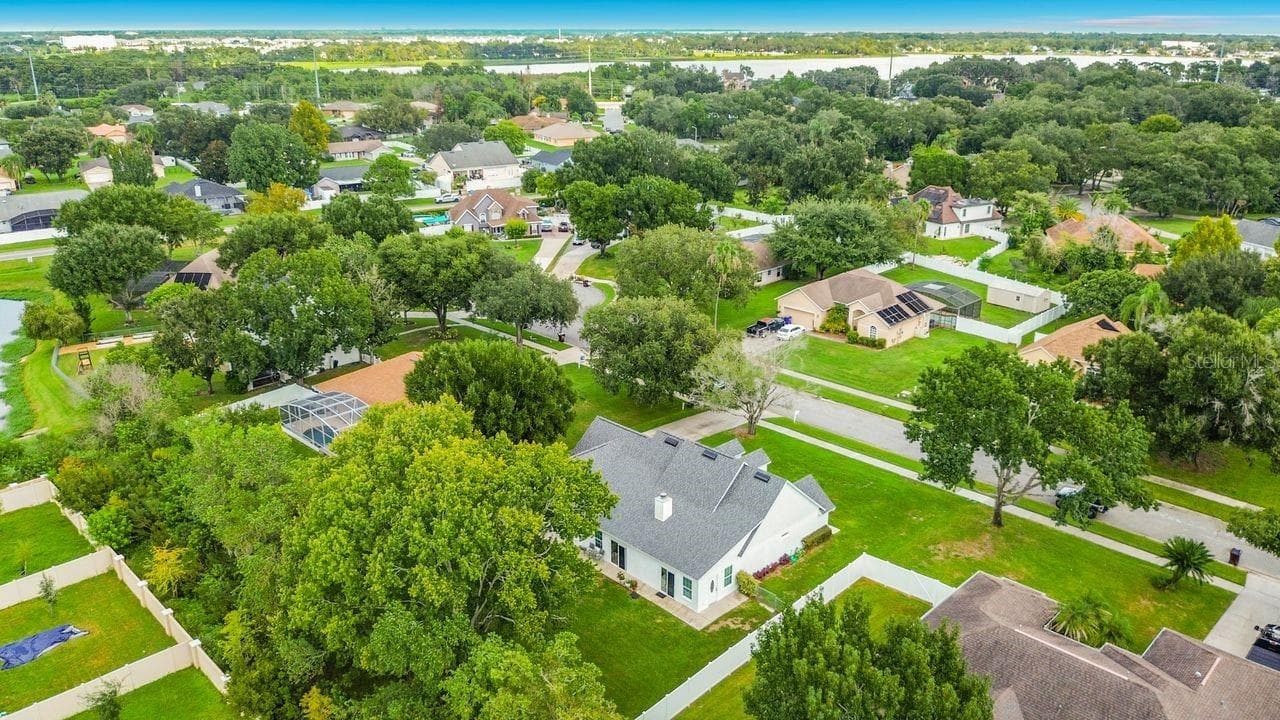 Aerial Views of home and neighborhood - 1508 JENNI LEE CT, KISSIMMEE