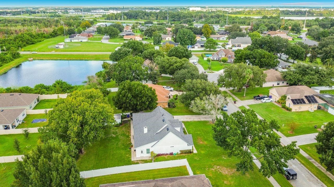 Aerial Views of home and neighborhood - 1508 JENNI LEE CT, KISSIMMEE