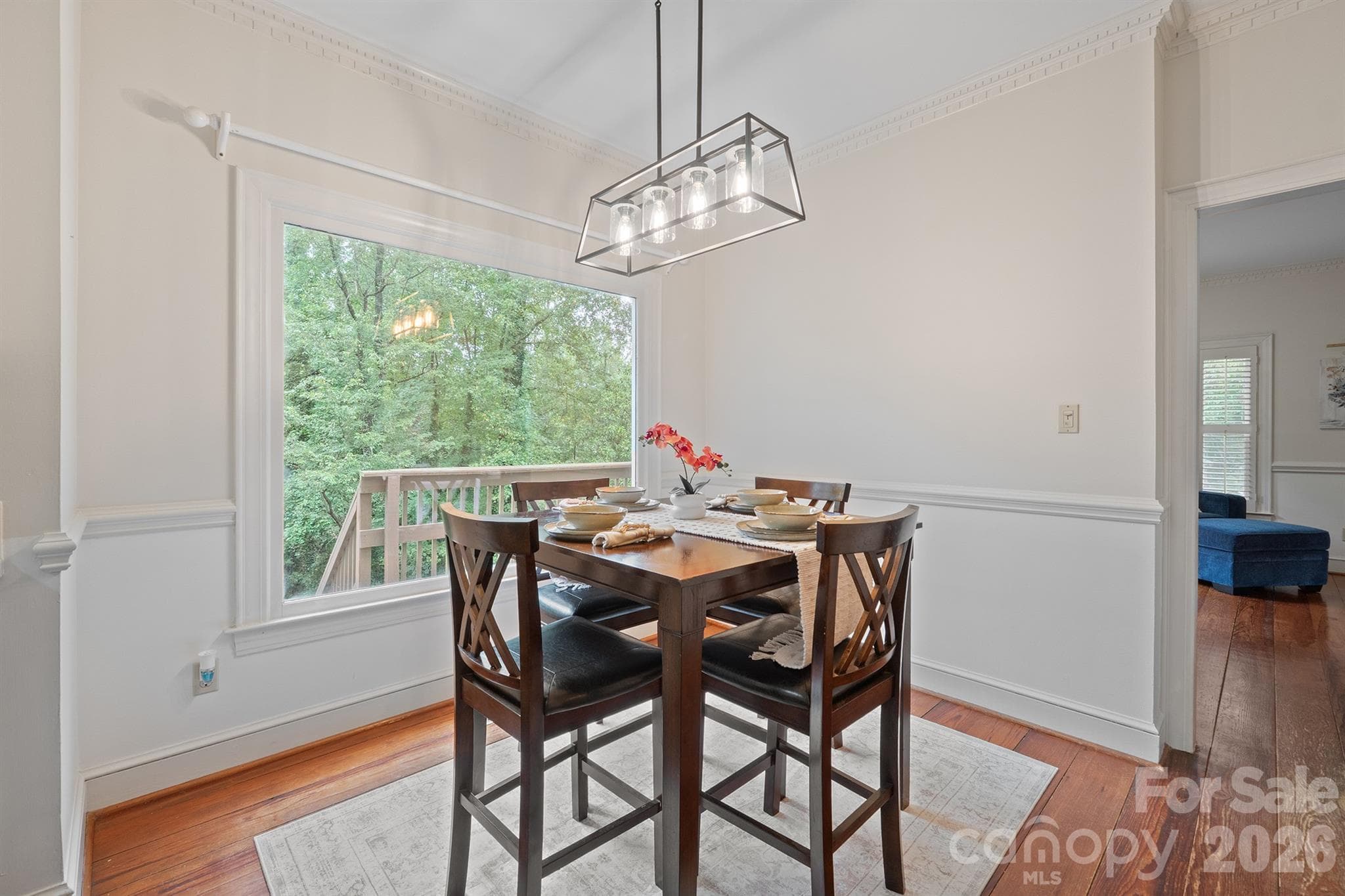 Breakfast nook of kitchen - 2720 Steeplechase Road, Gastonia