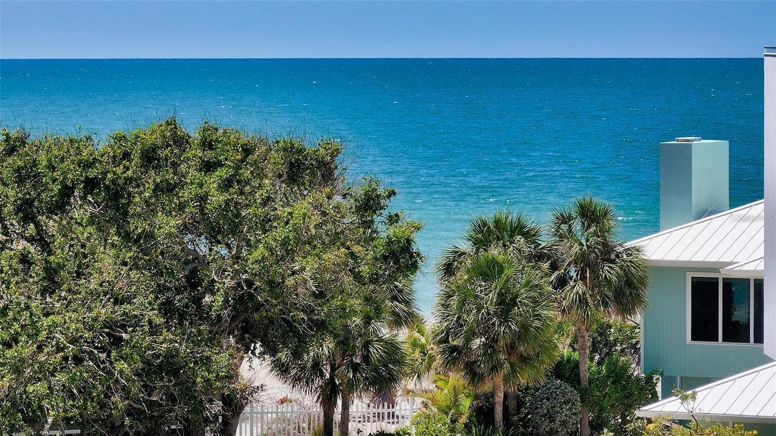 Ocean views from the bedroom - 8800 MIDNIGHT PASS RD, SARASOTA