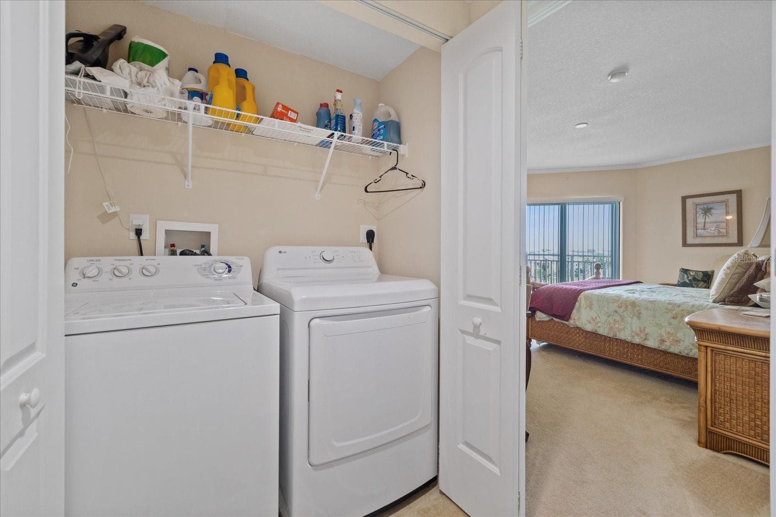 hallway laundry closet - 4516 SEAGULL DR #507, NEW PORT RICHEY