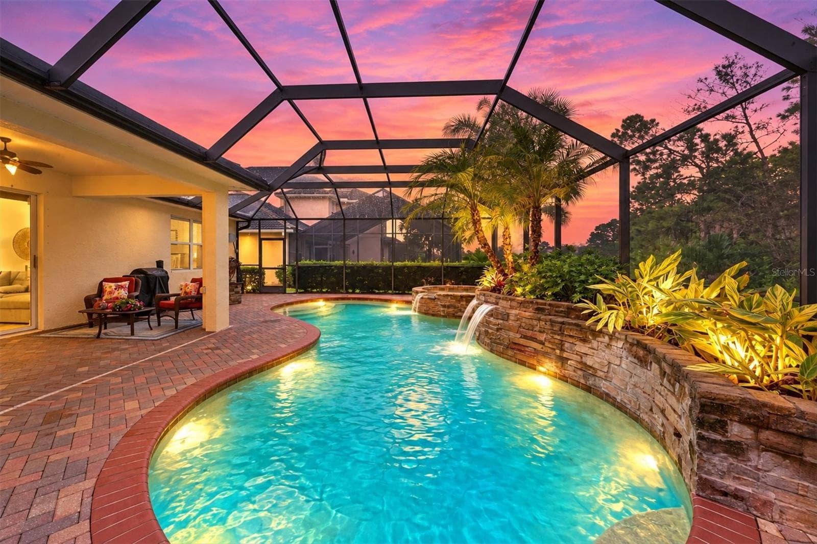 Lanai/Pool - 11347 DANCING RIVER DR, VENICE