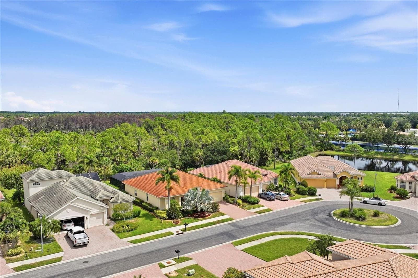 Aerial - 11347 DANCING RIVER DR, VENICE