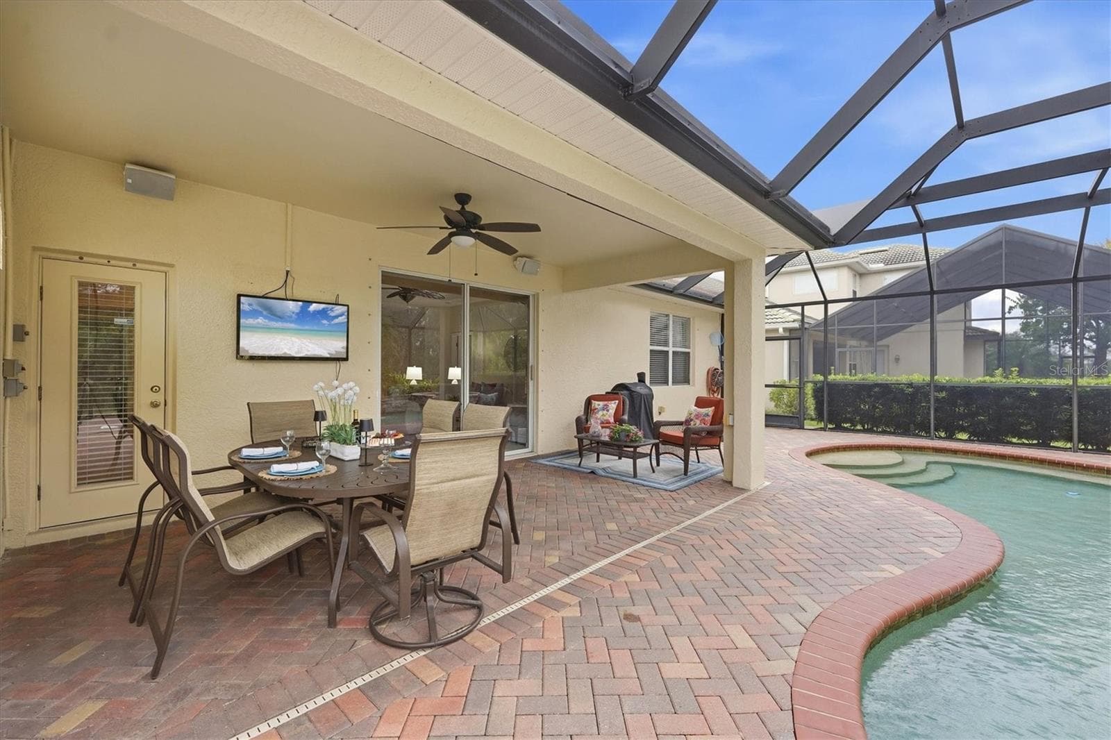 Lanai/Pool - 11347 DANCING RIVER DR, VENICE