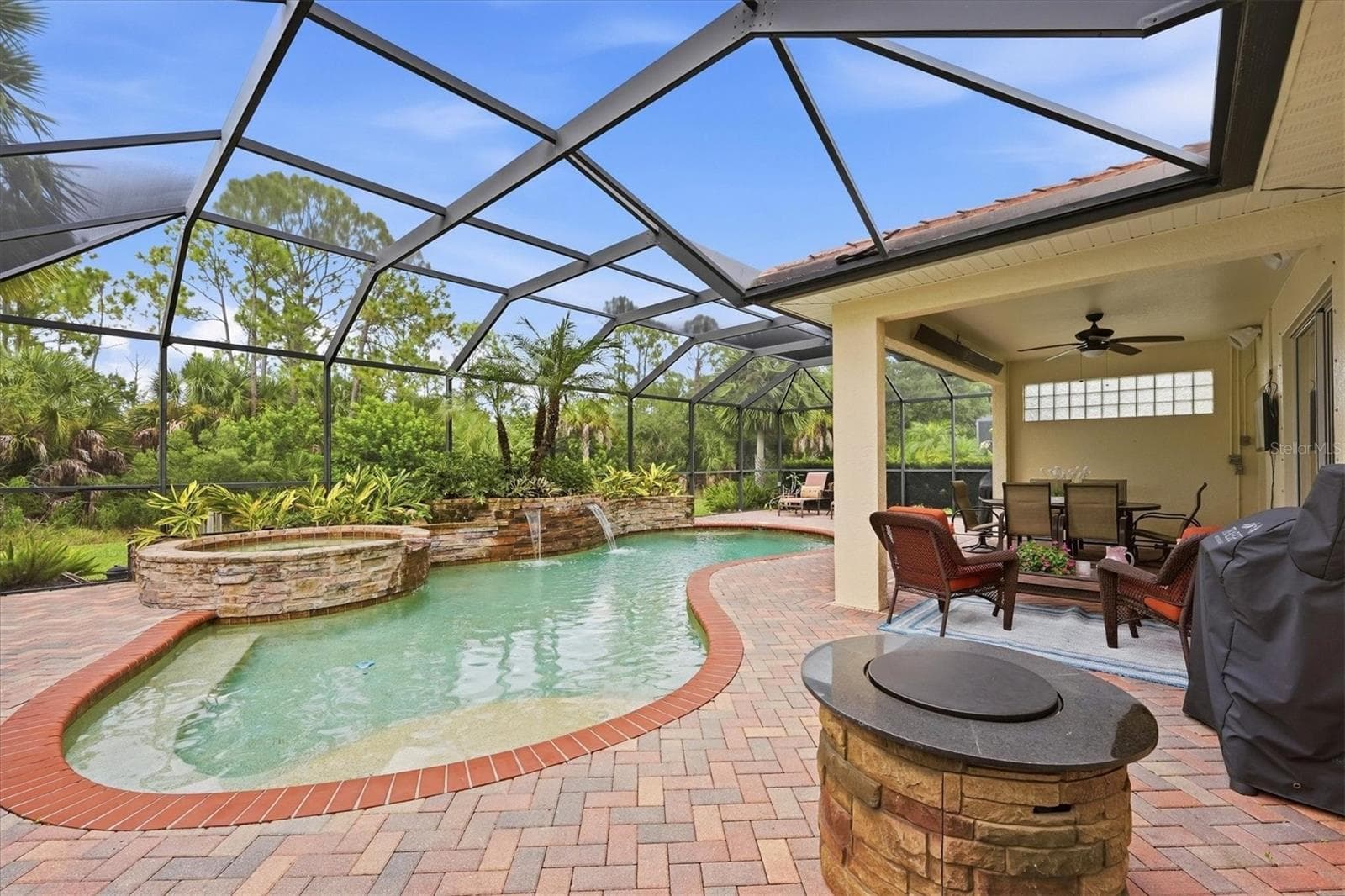 Lanai/Pool - 11347 DANCING RIVER DR, VENICE