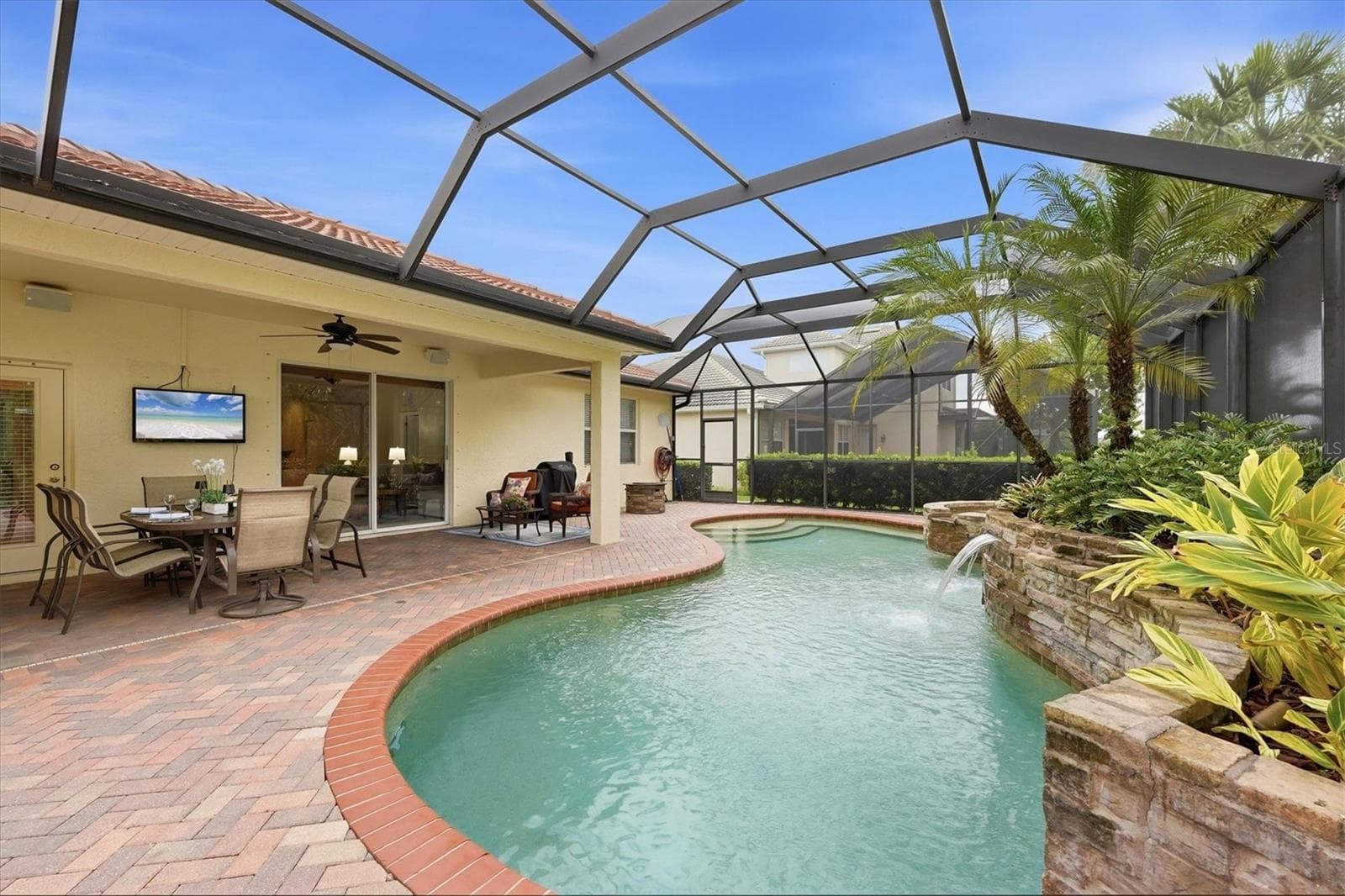 Lanai/Pool - 11347 DANCING RIVER DR, VENICE
