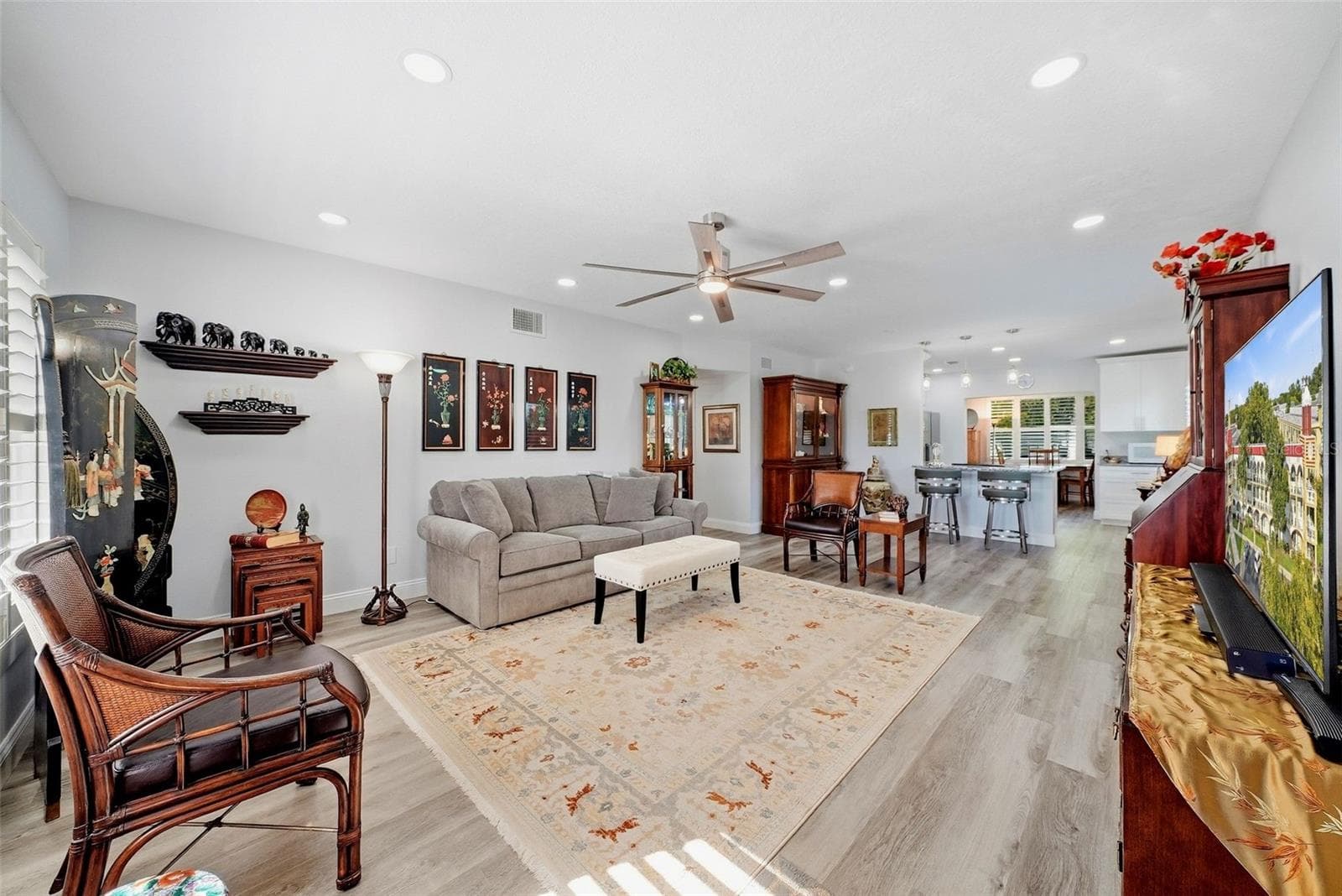 living Room 3 - 2430 FLORENTINE WAY #40, CLEARWATER