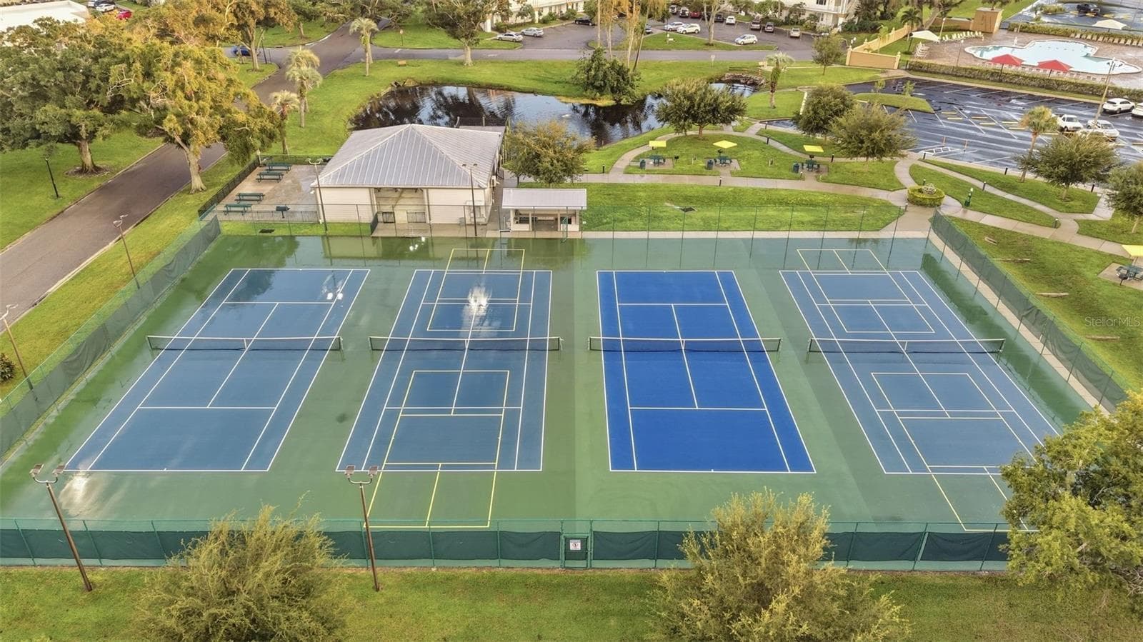 Tennis Courts - 2430 FLORENTINE WAY #40, CLEARWATER