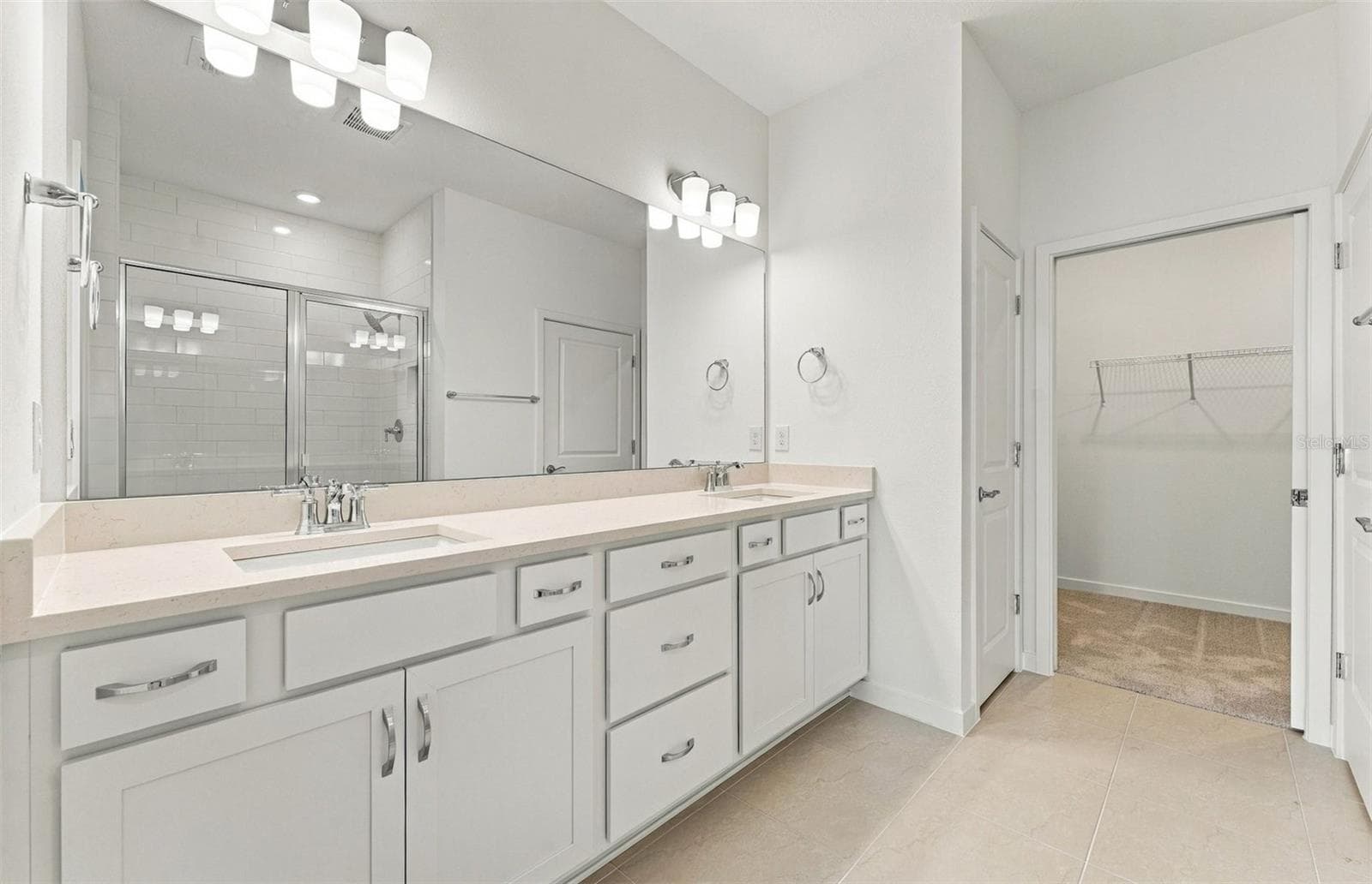 Owner's Bath w/Dual Sinks - 12510 ADOBE ST, PARRISH