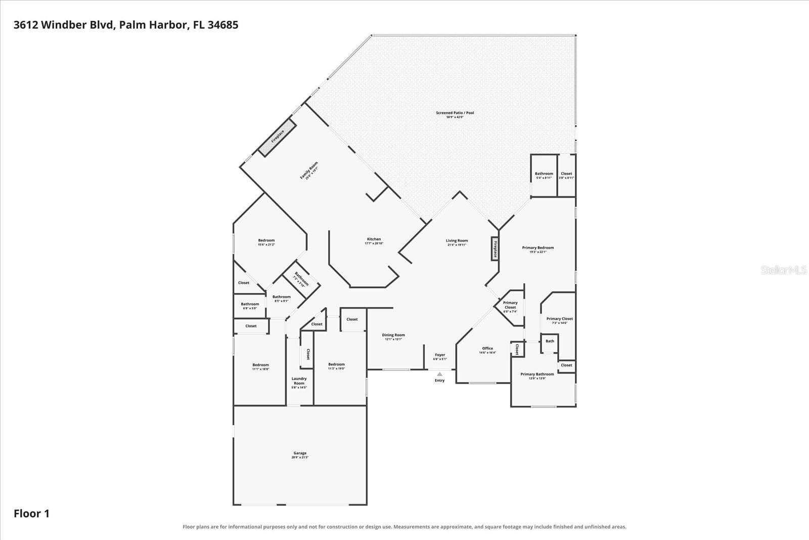 Single Family Residence at 3612 WINDBER BLVD, PALM HARBOR, photo 10 of 100
