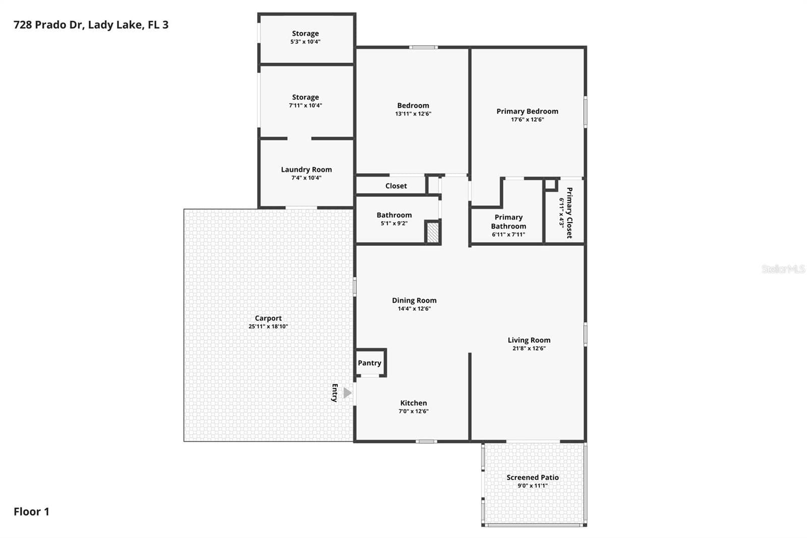 Manufactured Home at 728 PRADO DR, LADY LAKE, photo 26 of 26