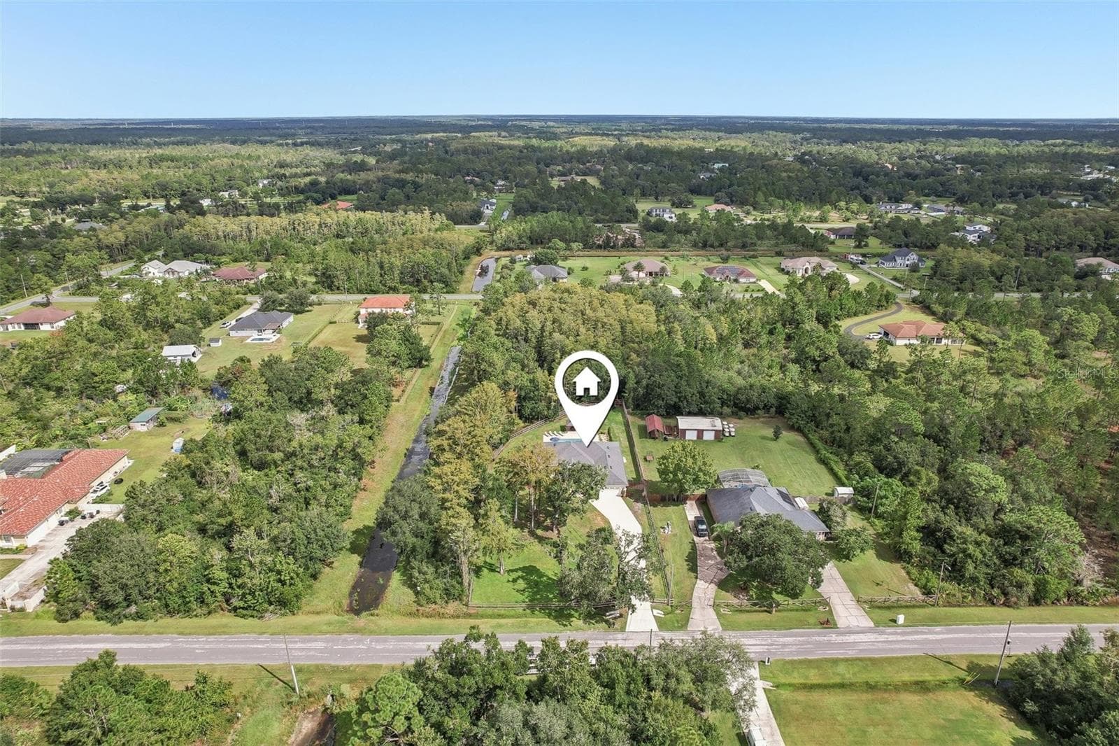 Aerial view of the home - 19179 SABAL ST, ORLANDO
