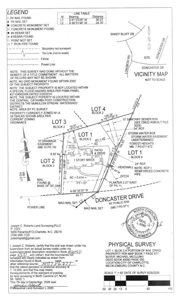 Single Family Residence at 5515 Doncaster Drive, Charlotte, photo 22 of 22