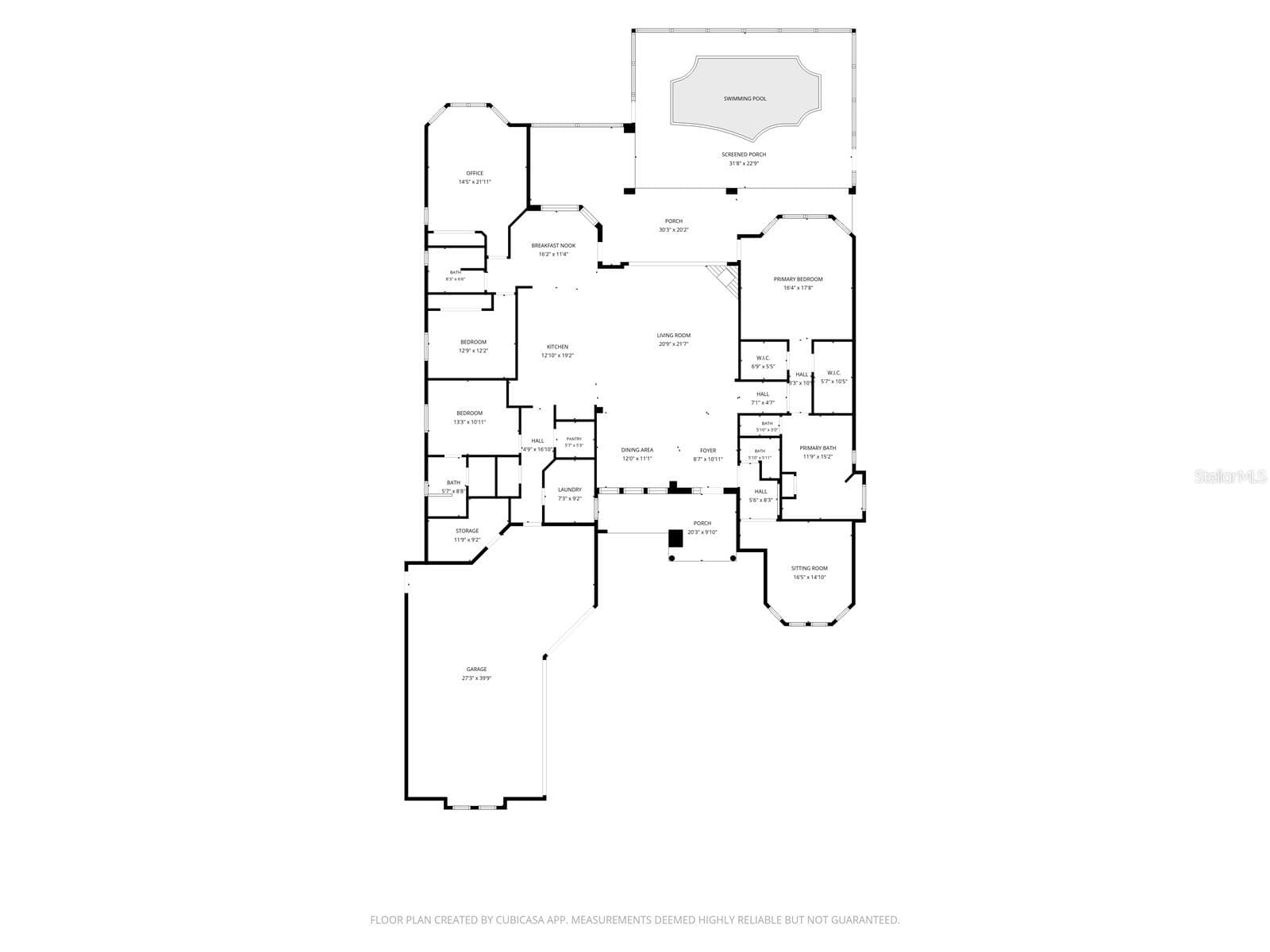 Floor Plan - 4 SCARLET OAK CIR, PALM COAST