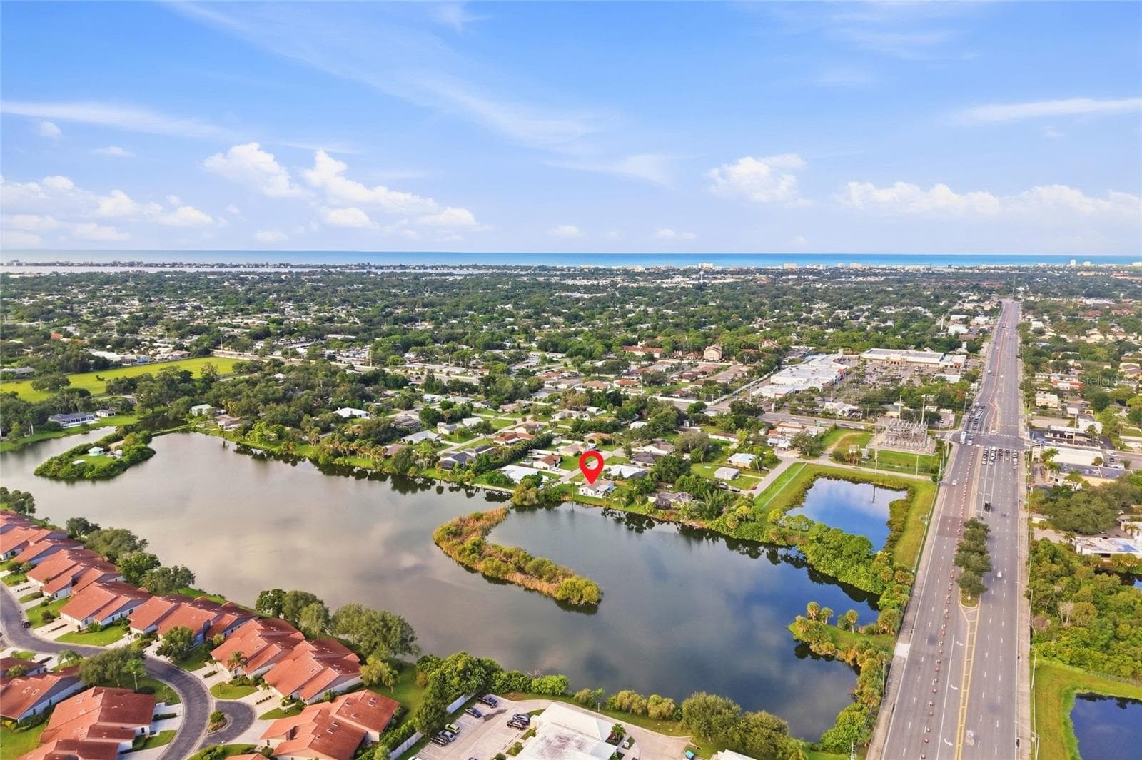 View of Lake - 3667 CAROL LN, SARASOTA