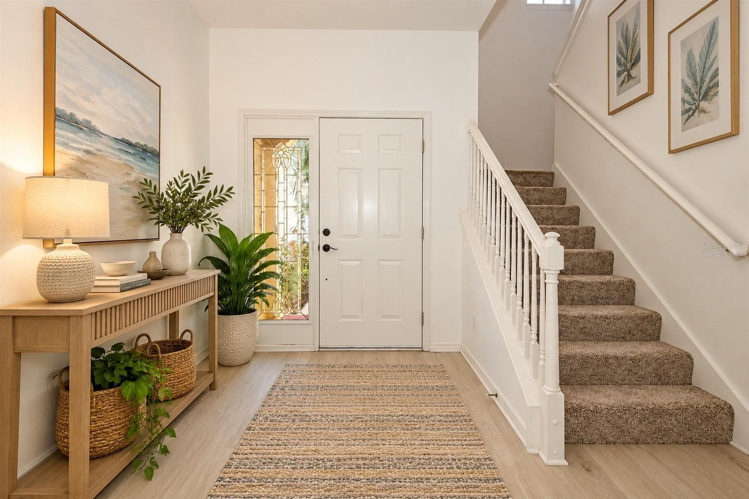 VIRTUALLY STAGED FOYER - 2247 WEKIVA VILLAGE LN, APOPKA