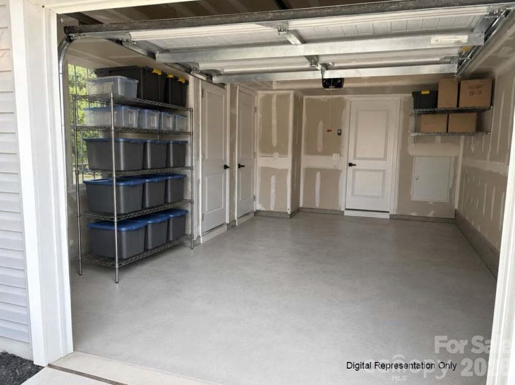Garage Storage - Representative Photo Only - 4142 Vallhorn Lane, Charlotte