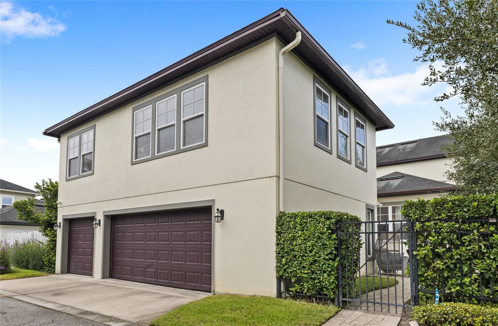 Rear Exterior, 3-Car Garage, Apartment - 13817 ELIOT AVE, ORLANDO