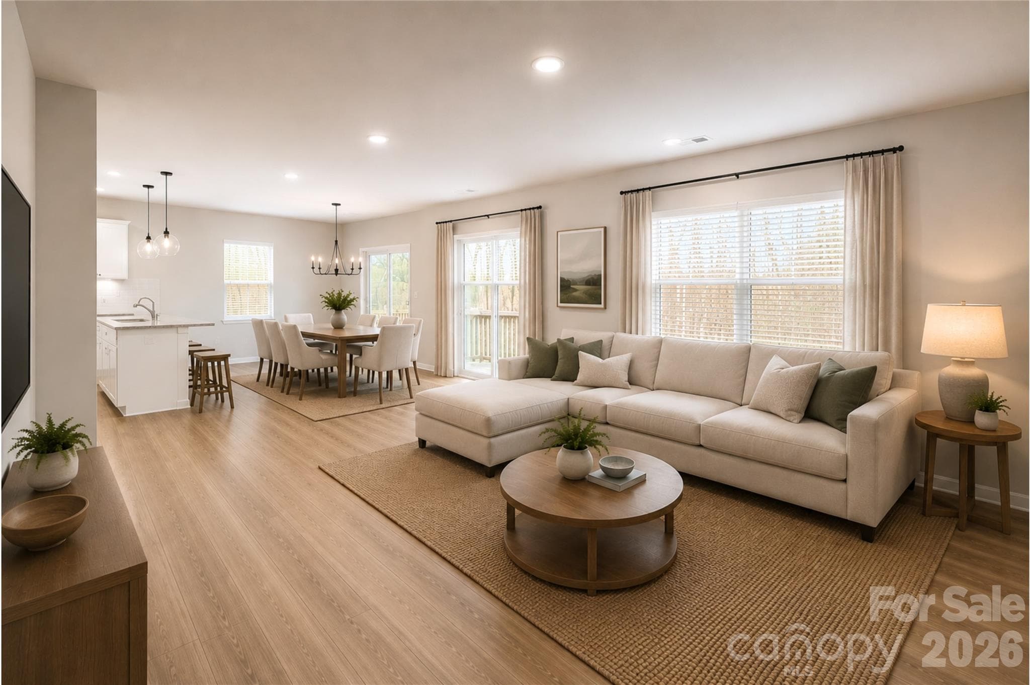 Great Room - 8925 Sawyer Run Court, Charlotte