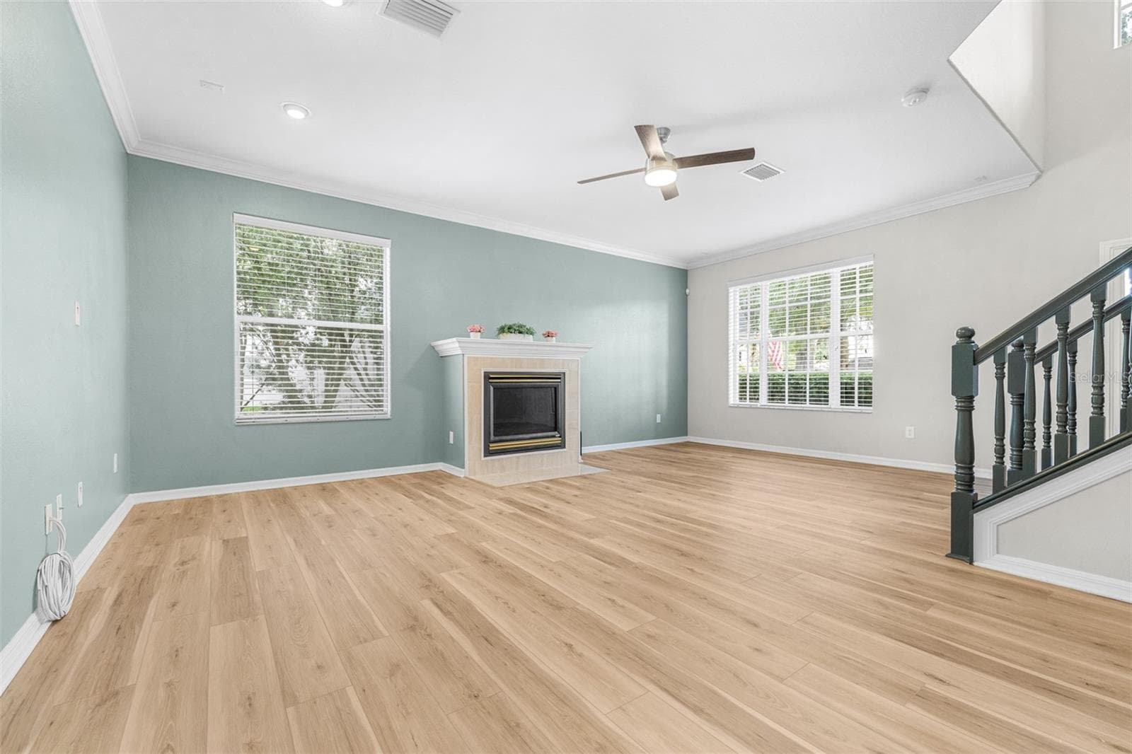 Living/dining room - 27015 FIREBUSH DR, WESLEY CHAPEL
