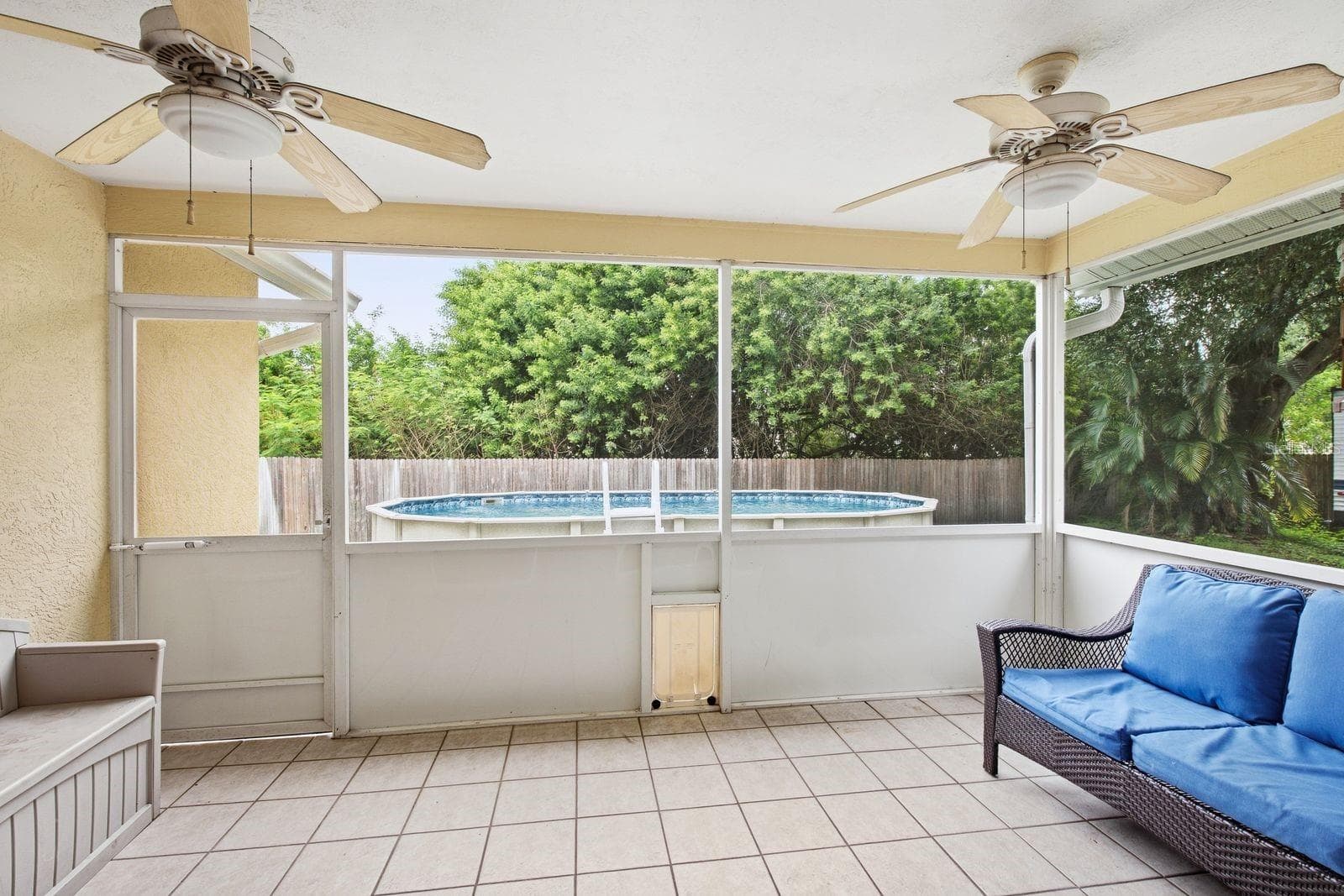Back patio - 5955 107TH TER N, PINELLAS PARK