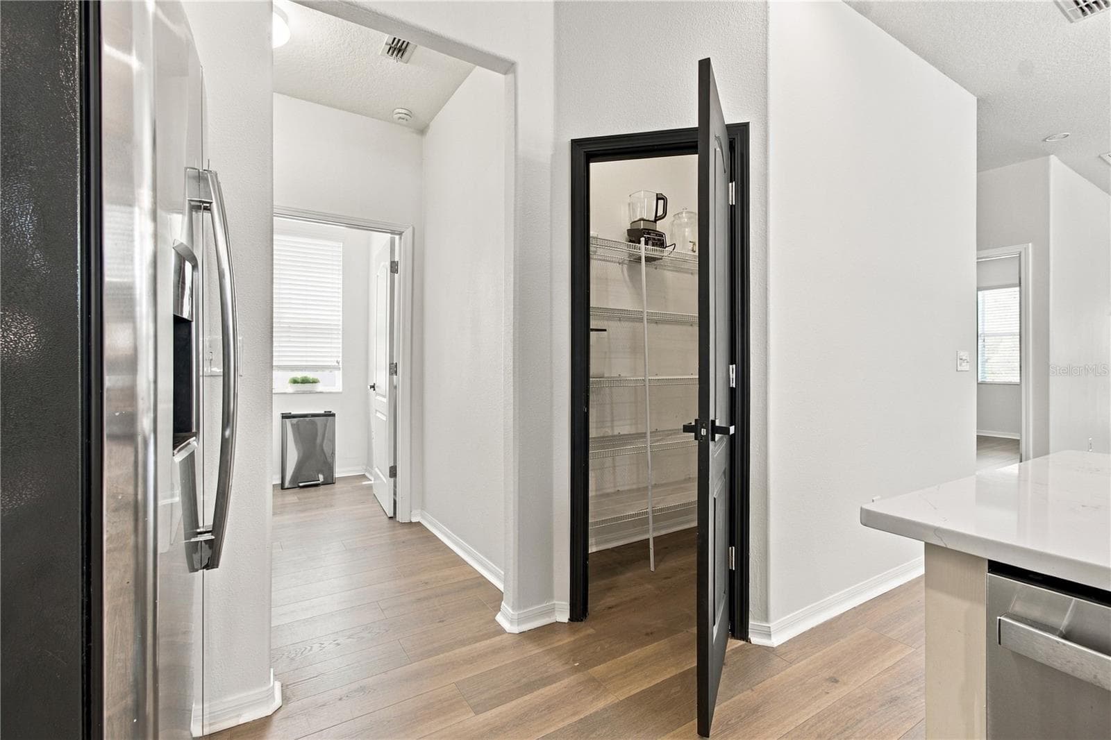Kitchen Pantry to Laundry Room. - 18928 HAMPSTEAD HEATH CT, LAND O LAKES