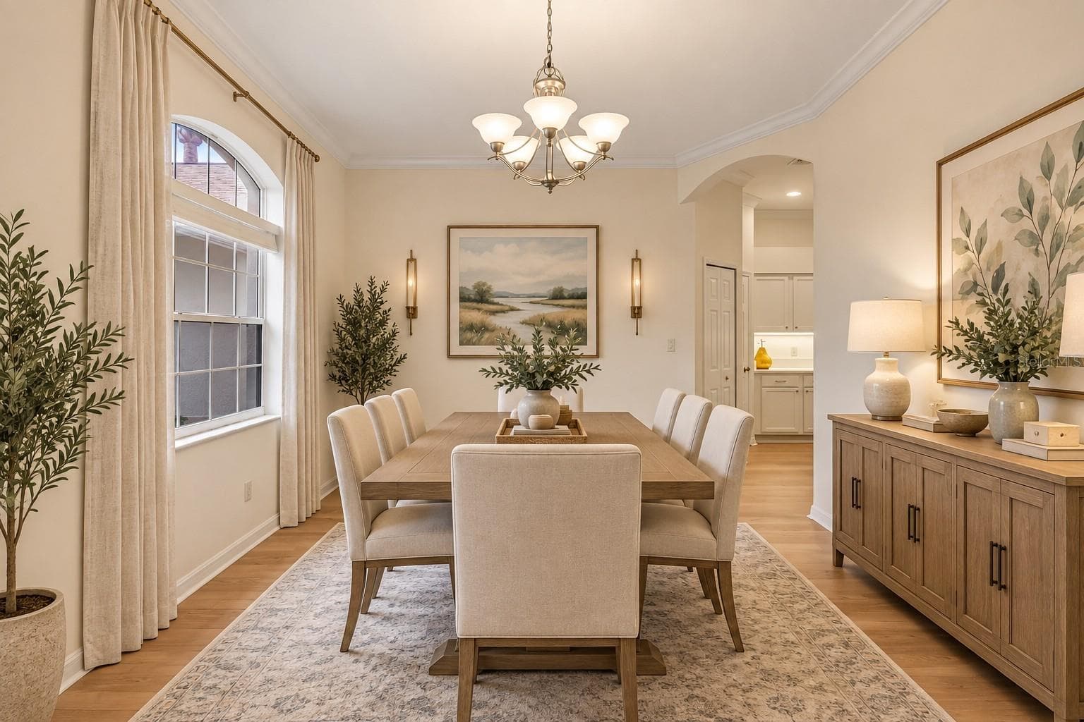 Virtual - Dining Rooom - 24445 MADEWOOD AVE, LEESBURG