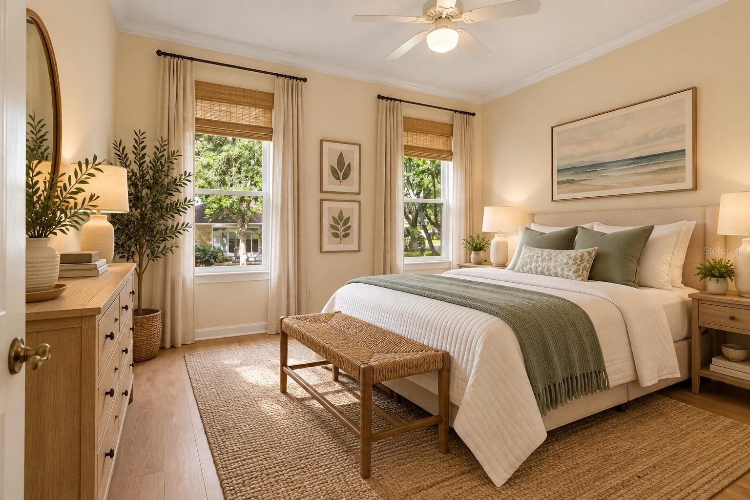 Virtual - Bedroom 2 - 24445 MADEWOOD AVE, LEESBURG