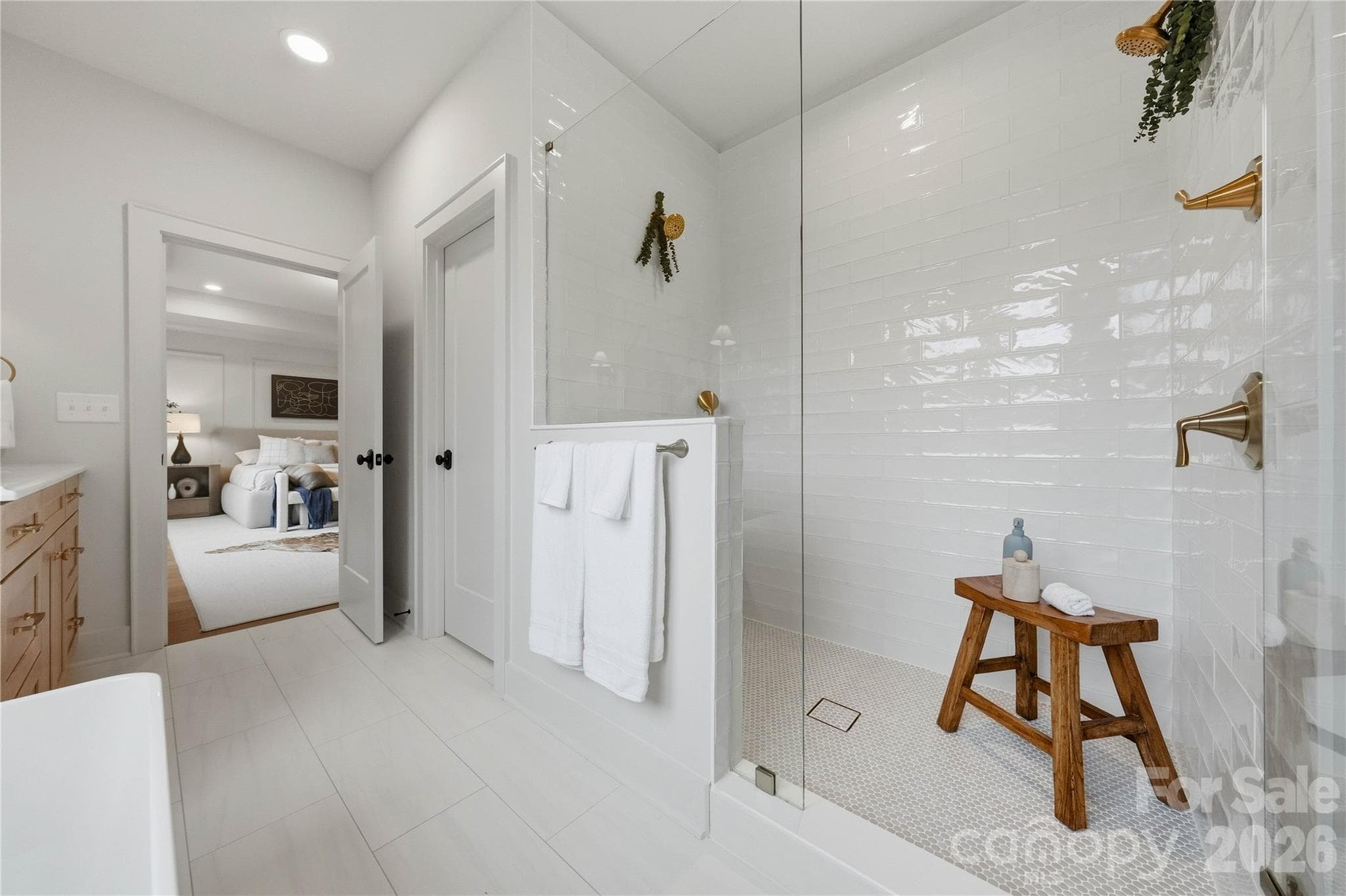 Primary bathroom - 1115 Lomax Avenue, Charlotte