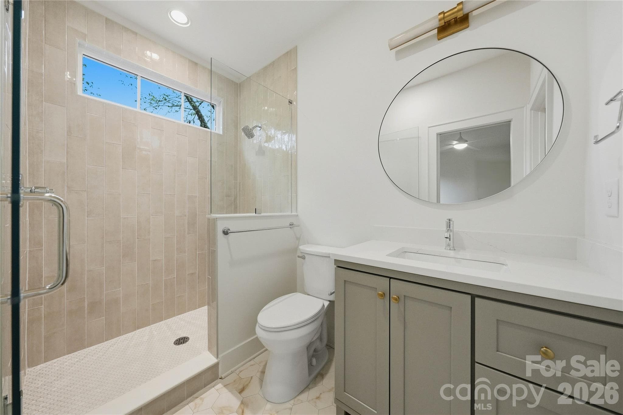 Guest bathroom - 1115 Lomax Avenue, Charlotte