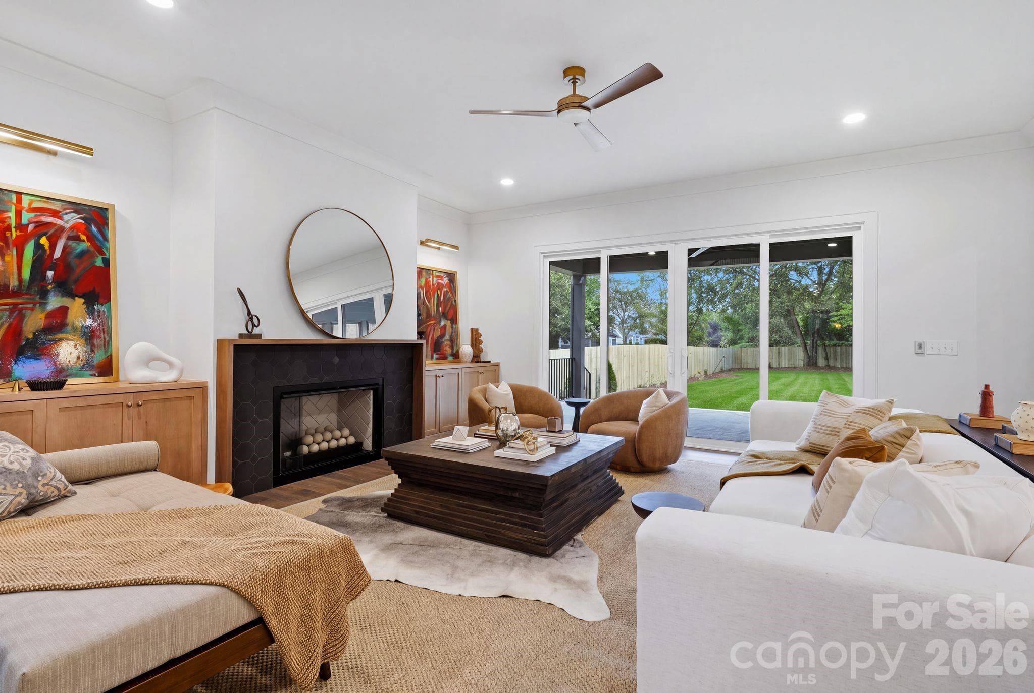 Living room - 1117 Lomax Avenue, Charlotte