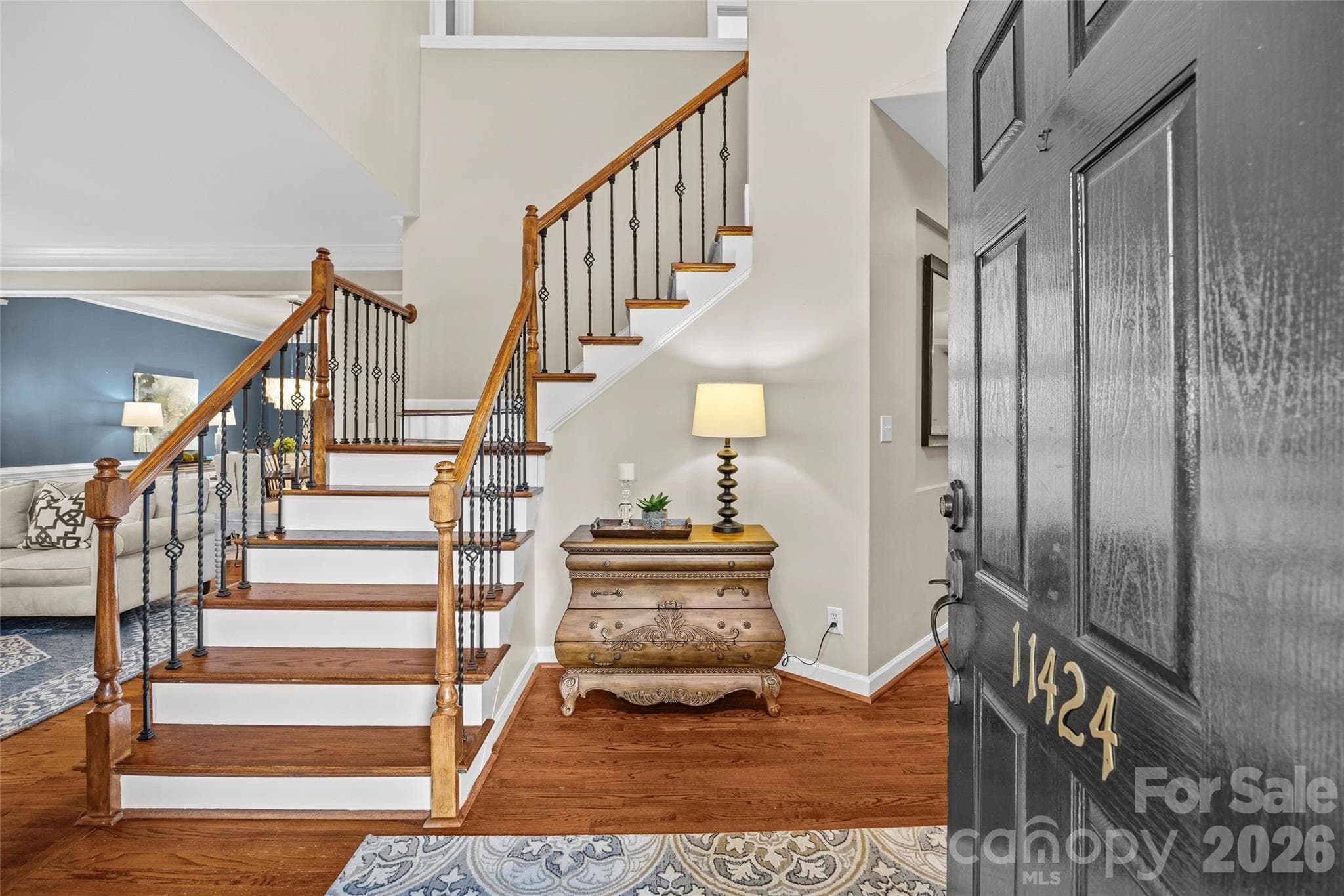 Grand entry foyer - 11424 Innes Court, Charlotte